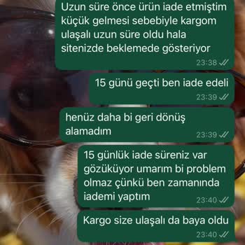 İade Edilen Ürünün Para İadesi Yapılmıyor Kargo Firması Değiştirildiği Söyleniyor