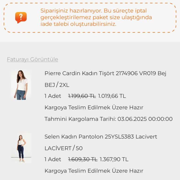 Sevdiğim Markadan Beklenmeyen İlgisizlik Ve Geciken Kargo Hayal Kırıklığı