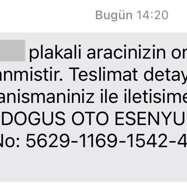 Araç Tesliminde Uzun Süre Bekletildim, Yoğunluk Ve Personel Eksikliği Mağduriyet Yarattı