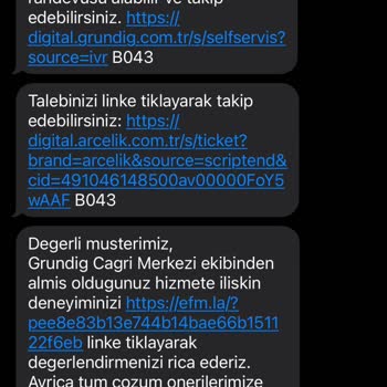 İki Aylık Cihazda Motor Arızası Ve Servis İlgisizliği