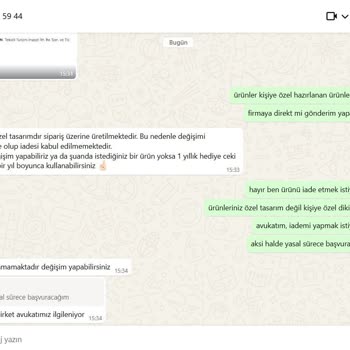 İade Hakkım Keyfi Gerekçelerle Engellendi: Noirre Design'da Hayal Kırıklığı