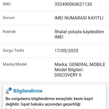 Satın Aldığım Telefonda Sahte IMEI Ve Fatura İle Param İade Edilmiyor