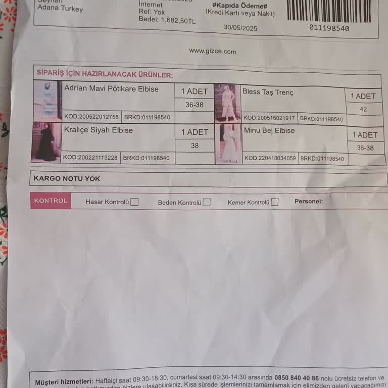 Yanlış Ürün Ve İletişimsizlik Mağduriyet Yarattı