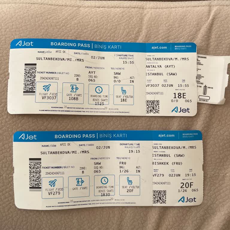 Operasyon Hatası Ve Kaba Davranış Nedeniyle Uçağı Kaçırdım