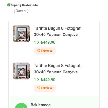 Birmucize Ödeme Yapıldı Ancak Haftalardır Siparişimle İlgili Hiçbir Hareketlilik Yok