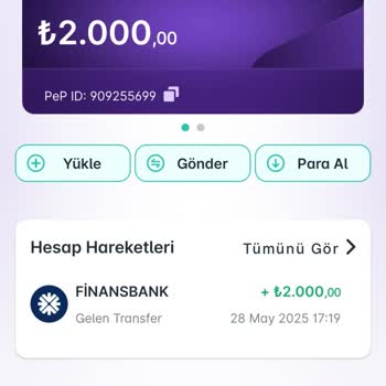 Pep Uygulamasında Bakiye Transferi Kısıtlandı, Kimlik Bilgilerim Risk Altında