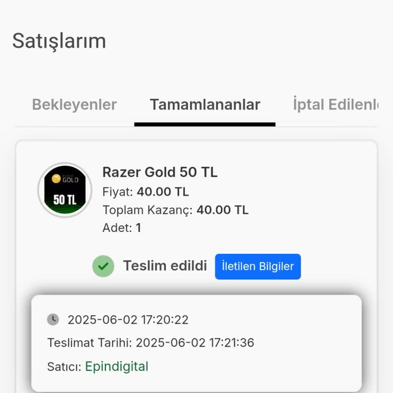 Satın Aldığım Razer Kodu Teslim Edilmedi, Bakiye Sıfırlandı