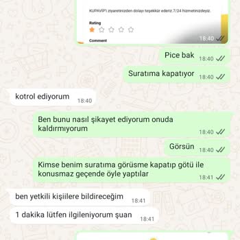 Canlı Destek Ekibinin İlgisiz Ve Saygısız Davranışı
