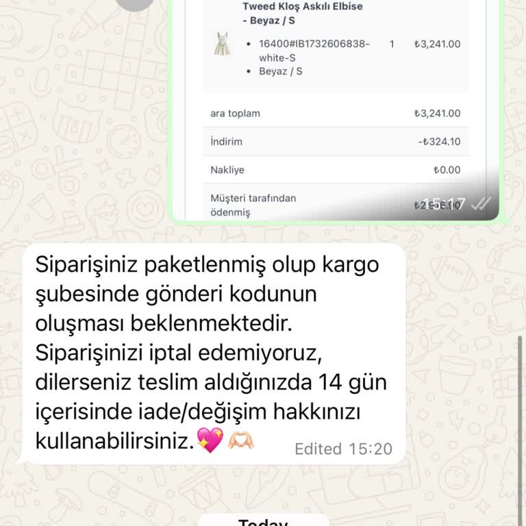 Siparişim Gönderilmiyor, İptal Edilmiyor Ve Müşteri Hizmeti Yanıt Vermiyor