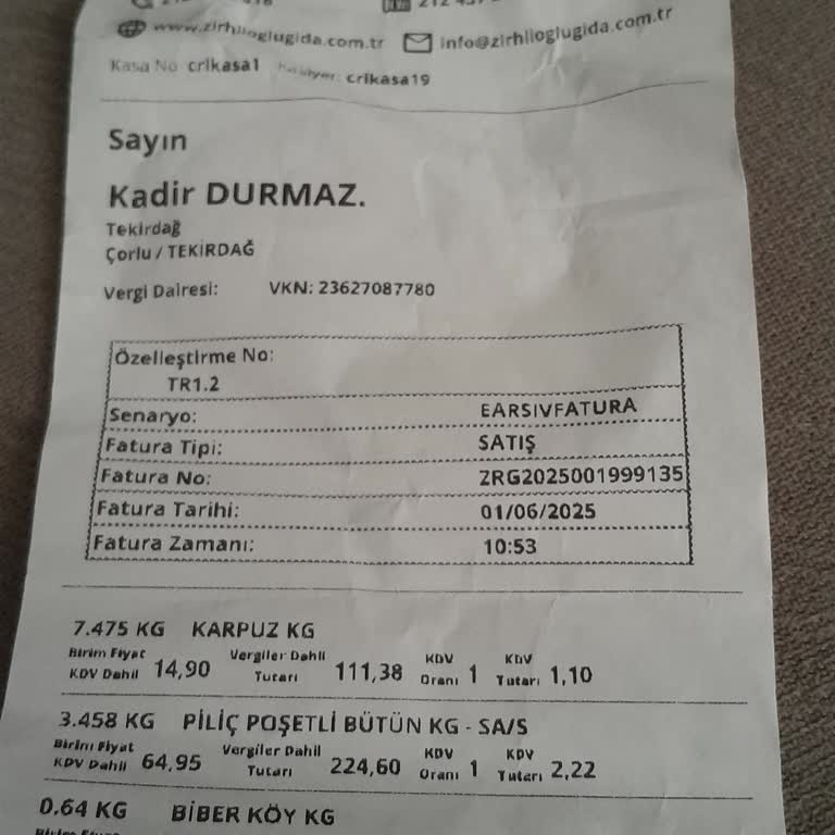 Çorlu Zırhlı Marketten Aldığım Tavuklar Bozuk Çıktı