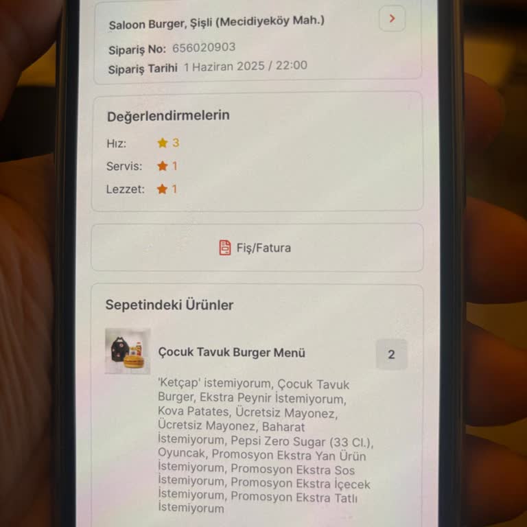 Siparişimdeki Oyuncak Ve Ürünler Eksik Geldi