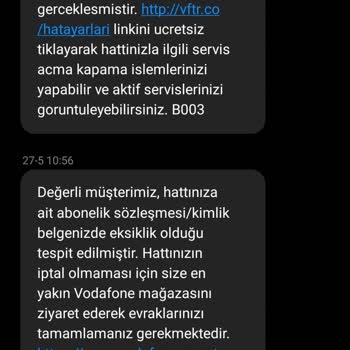 Eksik Evrak Yüzünden Hat İptal Edildi, Çözüm Bekliyorum