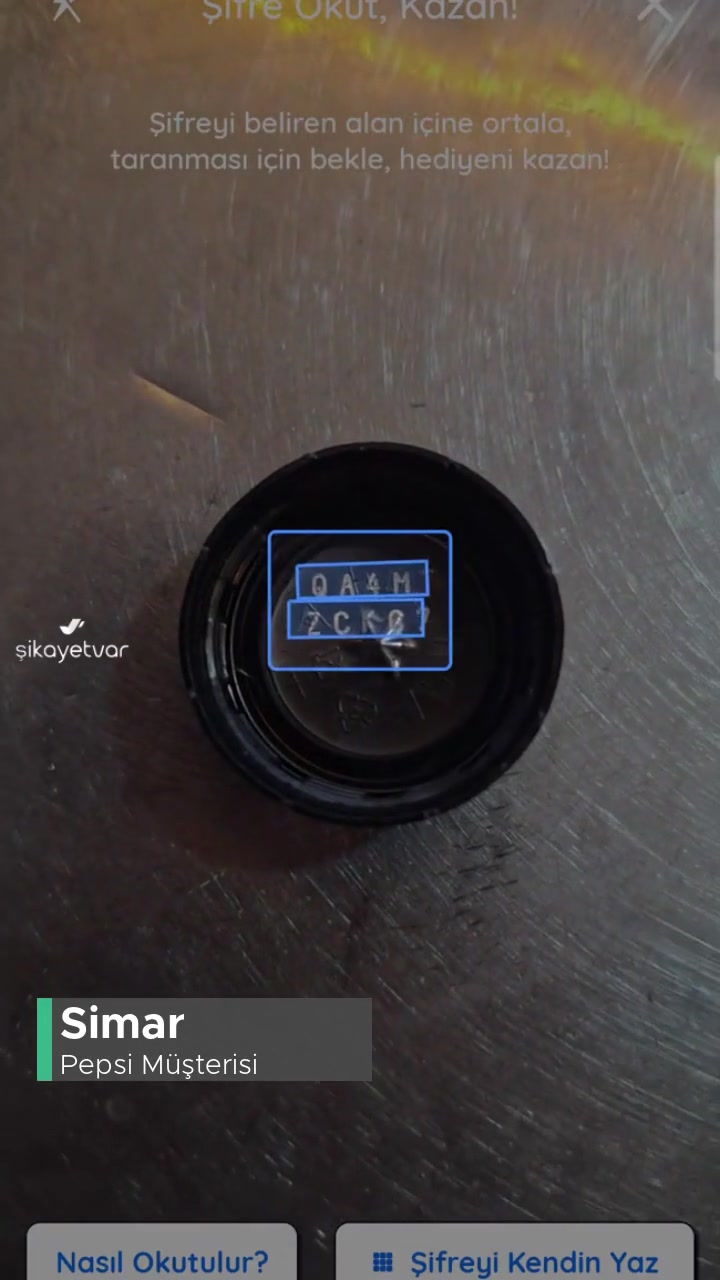 Pepsi Kapak Kodu Hata Veriyor videonun kapak resmi
