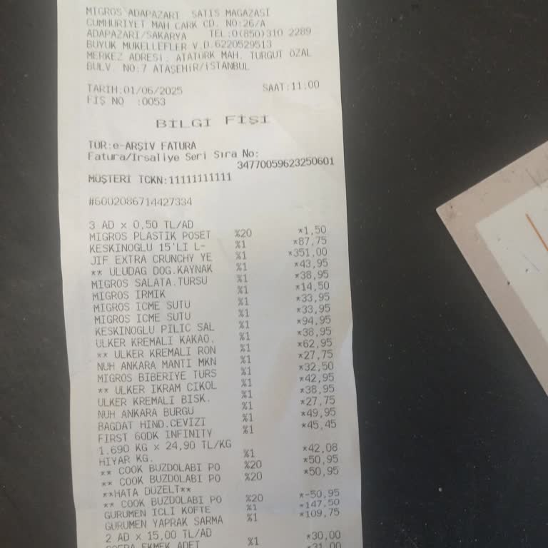 Migros'ta Kasada Ürün Fiyatlarının Farklı Çıkması Mağduriyet Yaratıyor