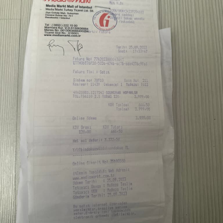 Garanti Kapsamında Sound Bar Değişimi Bir Buçuk Aydır Yapılmıyor