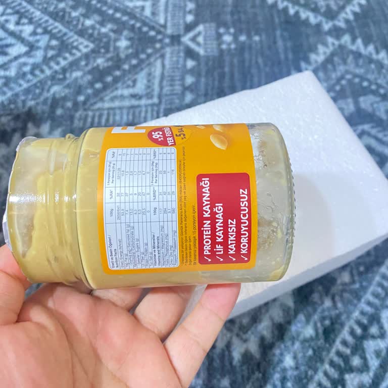 Fıstık Ezmesi Ürünü Eksik Dolumlu Geldi