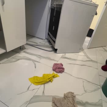 Vestel Bulaşık Makinesi Kurulumu Sonrası Mutfakta Su Baskını