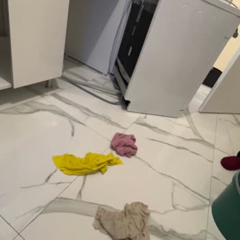 Vestel Bulaşık Makinesi Kurulumu Sonrası Mutfakta Su Baskını