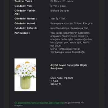 Çürük Ve Solmuş Çiçeklerle Özensiz Ürün Teslimatı