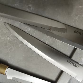 Emsan Bıçak Seti İki Haftada Paslandı, Sağlığımız Riske Atıldı