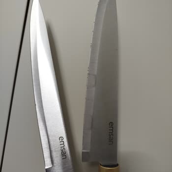 Emsan Bıçak Seti İki Haftada Paslandı, Sağlığımız Riske Atıldı