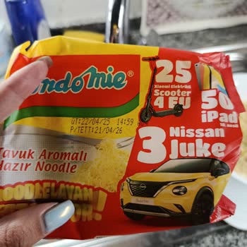 Aldığım Hazır Noodle Paketinden Böcek Çıkması Nedeniyle Hayal Kırıklığı