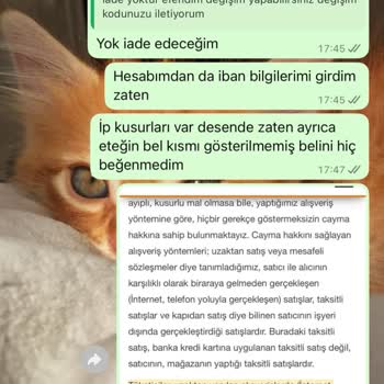 Şehrimoda İade Talebim Reddedildi Kargo Ücreti Bana Yüklendi