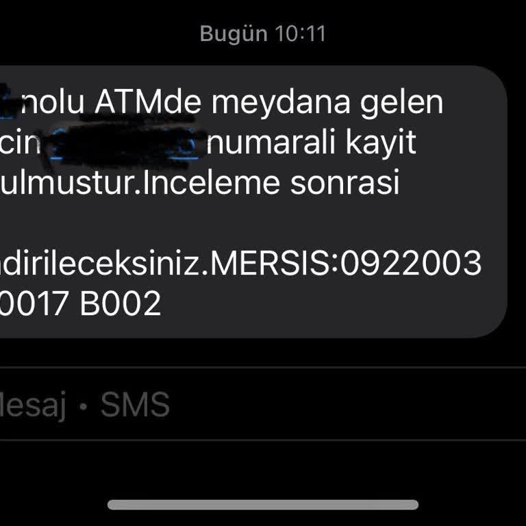 ATM'de Para Yatırma Hatası Sonrası Uzayan İşlem Ve Mağduriyet