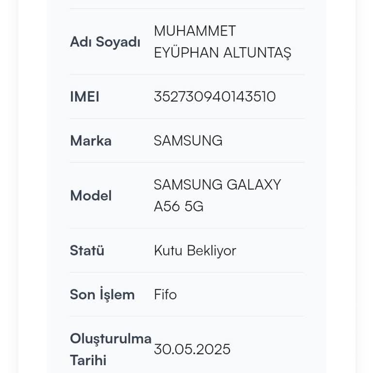 Kasko Ve Sigorta Kapsamında Telefonumun Yenisiyle Değişimi Yapılmadı