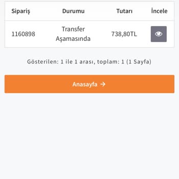 Gizce Butik Siparişim 15 Gündür Teslim Edilmedi İletişim Yok