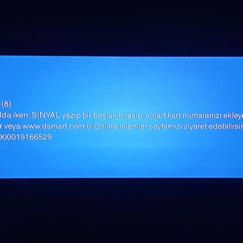 DSmart Güncelleme Sonrası Cihaz Sürekli Donuyor Teknik Servis Ücreti İsteniyor