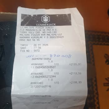 Aldığım Ayakkabıda Açılma Ve Mağduriyet