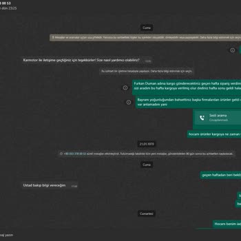 Sipariş Sonrası İlgisizlik Ve Para İadesinde Gecikme Yaşadım