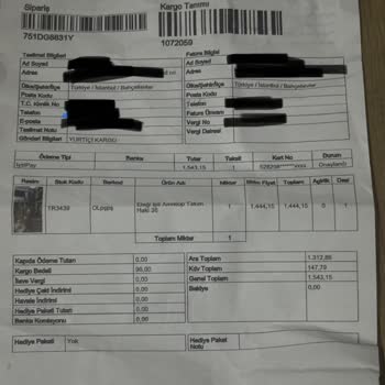 Yanlış Beden Ve Eksik Etiketli Ürün İçin İletişimsizlik
