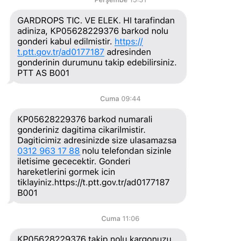 PTT Kargo Teslimatında Sürekli Yaşanan Gecikme Ve İletişimsizlik Sorunu