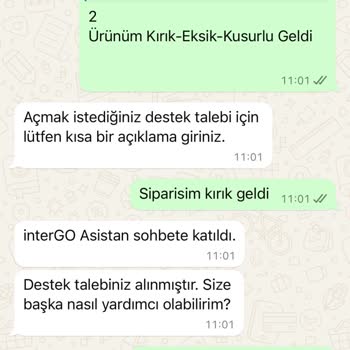 Kırık Ürün, Sorumsuz Kargo Ve Yetersiz Müşteri Hizmeti Deneyimi