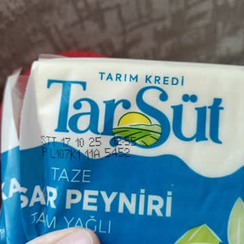 Tarsüt Kaşar Peynirinde Plastik Koku Ve İade Sorunu