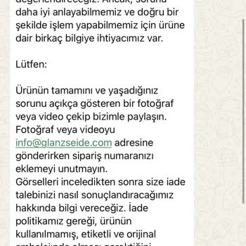 İade Hakkım Engellendi, Güvenim Sarsıldı