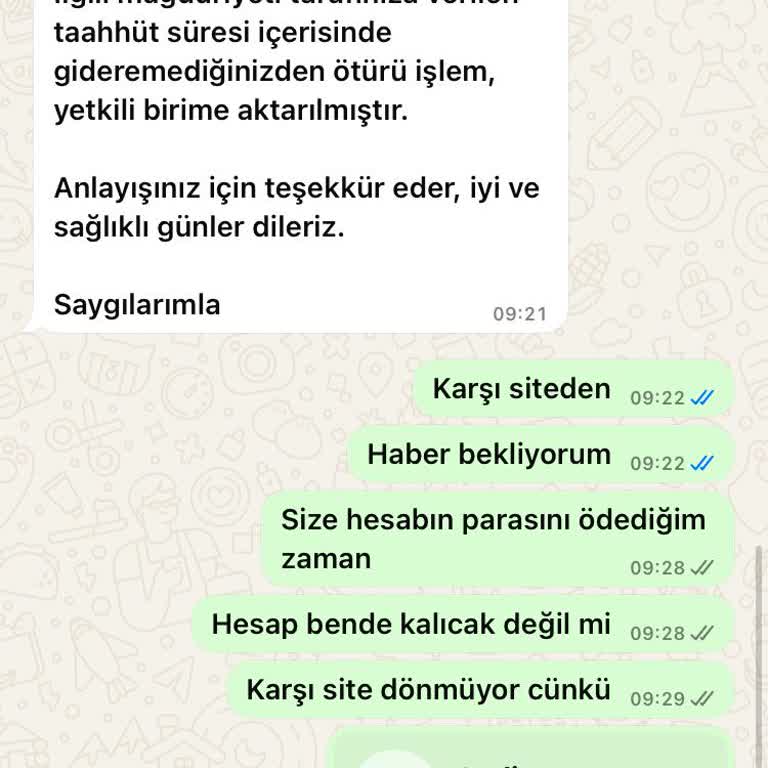 Satılan Hesabın Geri Alınması Ve İletişim Sorunu Yaşadım