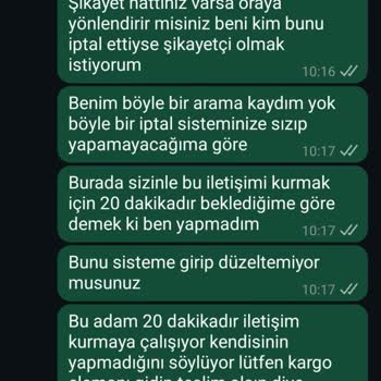 Dyson İade Talebim Onaylanmadan İptal Edildi, Müşteri Hizmetleri Çözüm Sunmadı