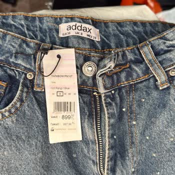 Addax'tan Aldığım Taşlı Kotun Taşları İlk Yıkamada Döküldü, İade Veya Değişim Yapılmadı