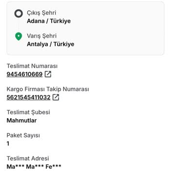 Aras Kargo Teslimat Gecikmesi Ve Bilgi Eksikliği Mağduriyeti