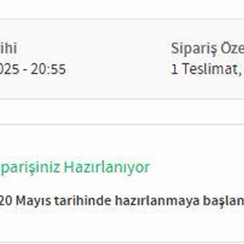 Siparişimin 12 Gündür Kargoya Verilmemesi Ve Belirsiz Müşteri Hizmetleri