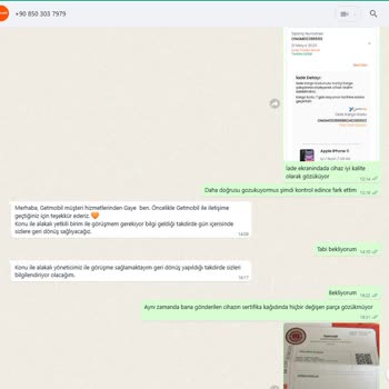 Sipariş Verdiğim Mükemmel Kalitede Cihaz Yerine İyi Kalitede Ürün Gönderildi, Mağduriyetim Giderilmiyor