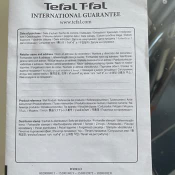 Tefal Yeni Alınan Ütüde Kırık Parça Ve Su Sızıntısı Sorunu Yaşadım