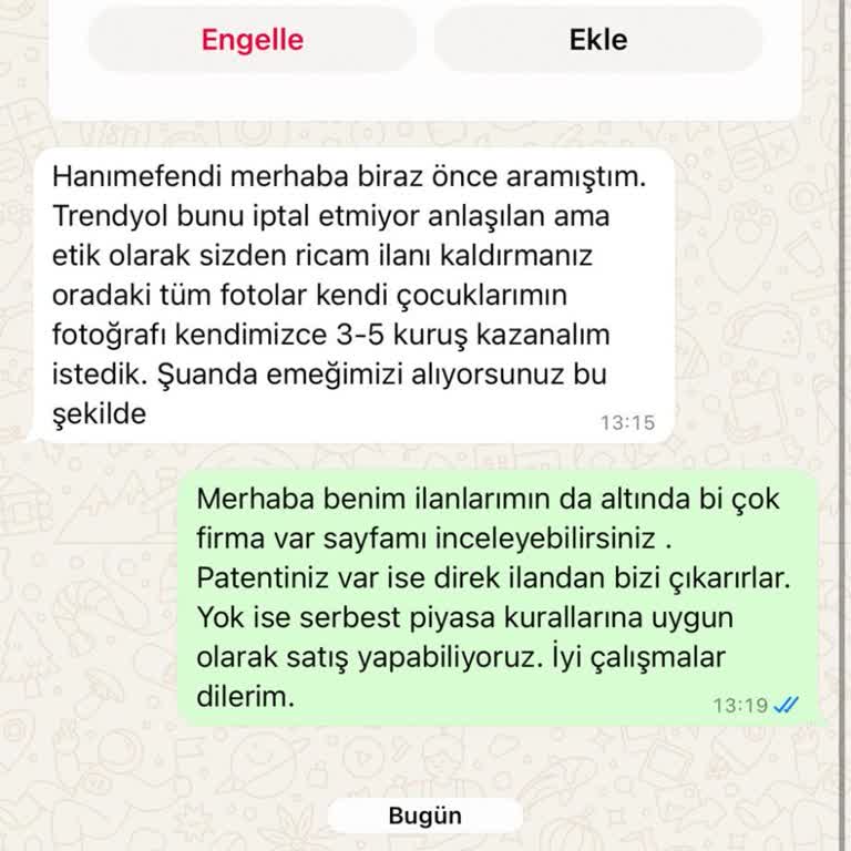 Rakip Satıcıdan Gelen Hakaretler Ve Trendyol Destek Yetersizliği