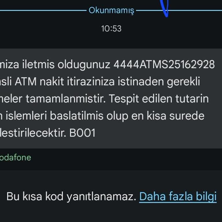 ATM'de Para Yatırma Sorunu Ve Geciken İade