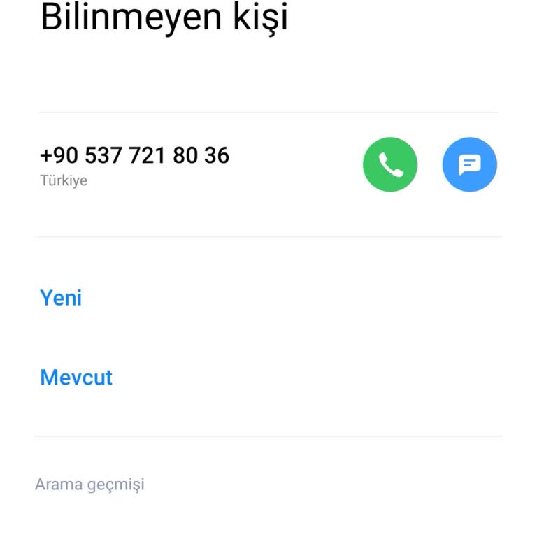 Bilinmeyen Numaradan Gelen Rahatsız Edici Ve Şüpheli Aramalar
