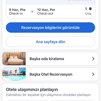 Rezervasyonum Otele Ulaşmamış, Acil Destek Talebi