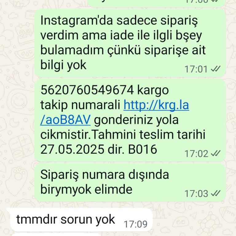 Yanıltıcı Ürün Gönderimi Ve İade Sürecinde İletişimsizlik